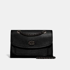 Coach Parker Bag in Gunmetal/Pewter